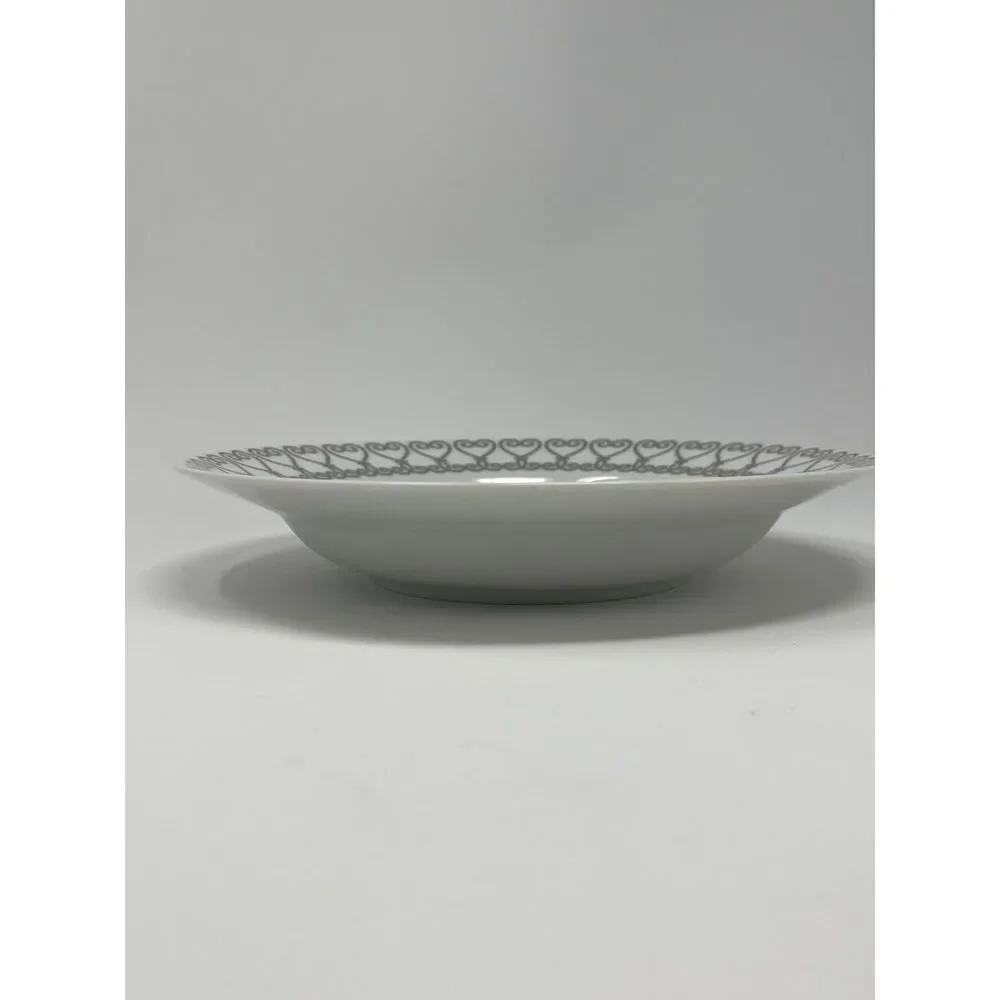 LS Collection Sevilla By Vicente Wolf Scrolls Rimmed Salad Soup Pasta Bowl 9.25”